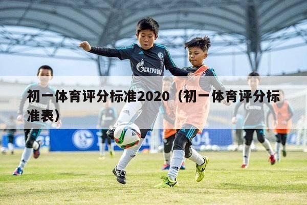 初一体育评分标准2020（初一体育评分标准表）