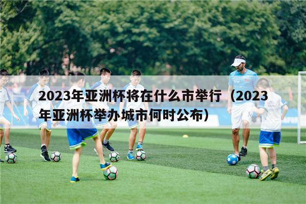 2023年亚洲杯将在什么市举行（2023年亚洲杯举办城市何时公布）